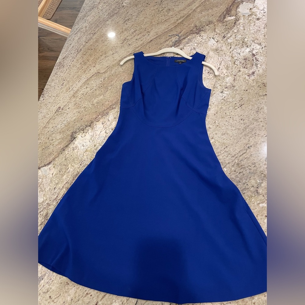 Tahari Blue Dress Size 2